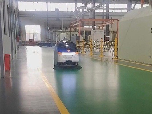 別家還在人海清掃，坦力大型掃地機器人已 “一騎絕塵”
