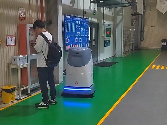 “老頭樂”上不了高速，坦力車間智能洗地車卻能“暢行”車間清潔路