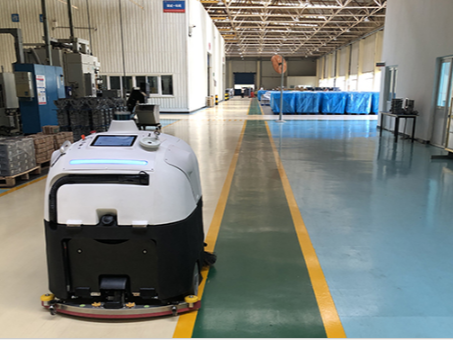 告別清潔難題！坦力工業(yè)洗地機(jī)器人，20000 平車間一臺(tái)搞定