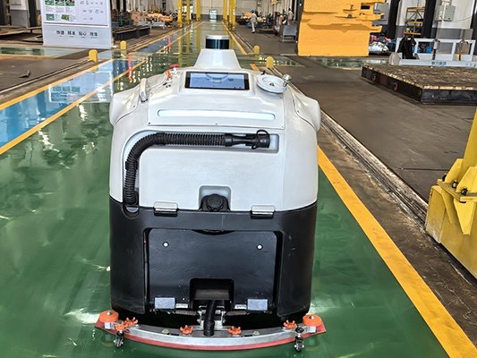 坦力工業(yè)洗地機(jī)器人：解決車站人流大，清潔不及時(shí)引發(fā)的安全危機(jī)